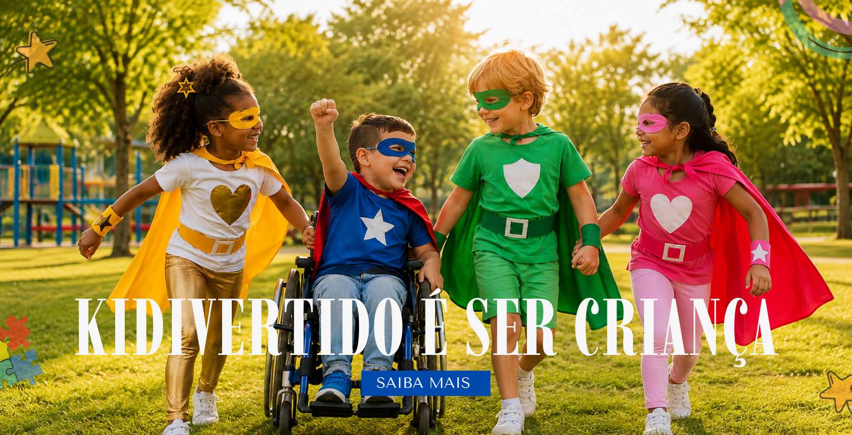 Kidivertido é ser criança